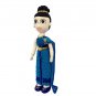 crocheted doll wear thai traditional costume (blue color)