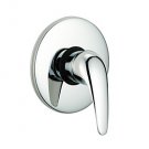 Single Handle Chrome Wall-mount Shower Faucet 0571-QL-200801E