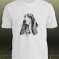BASSET HOUND T-SHIRT - Your dog name on it