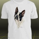 BOSTON TERRIER T-SHIRT - Your dog name on