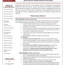 Professional Resume - Introductory Offer www.atouchofclassresumes.com