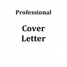 Professional Cover Letter - Introductory Offer www.atouchofclassresumes.com
