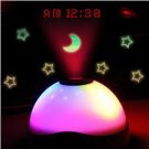 Night Light projecting Clock Led Lamp