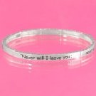 Scripture Bracelet - Hebrews 13:5