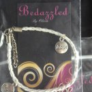White Leather "Hope" Bracelet