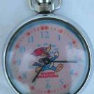 Rare Vintage Woody WoodPecker - Bradley Ingersoll ? 60's Character Pocket Watch