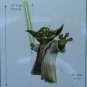 Star Wars  the Clone Wars Yoda Glow in the Dark Boys Bedroom Giant Wall Decal