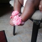Pretty in Pink Barefoot Sandals