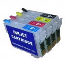 Set Empty Refillable Ink Cartridge For Epson XP30 XP102 XP202 XP302 XP402 XP205 XP305 XP405