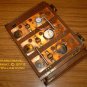 iCog Hades for Apple iPad Air/5 Wooden Steampunk Case w/ Bluetooth Keyboard (Built to order: 4 wks)