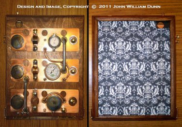 iCog Dionaea for Apple iPad Air/5 Wooden Steampunk Case "Boilerplate" (Made to Order: 4 wks)