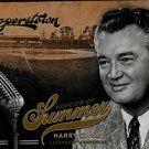 Harry Caray Panini Cooperstown 2012 #2 Chicago Cubs Announcer Card