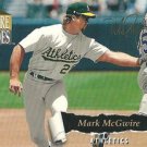 Mark McGwire Upper Deck 1993 #60 Future Heroes Oakland Athletics