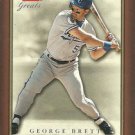 George Brett Fleer Greats 2004 #38 Kansas City Royals