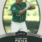 Carlos Pena Topps Finest 2008 #FM-CP Tampa Bay Devil Rays