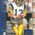 Kurt Warner Donruss 1999 #288 St.Louis Rams Rookies and Stars Card