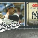 Reggie Jackson Fleer 2006 #NYY-RJ Greats of the Game New York Yankees MLB Tradin