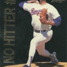 Nolan Ryan Leaf 1991 #BC25 Baseball #7 No Hitter Texas Rangers Card.