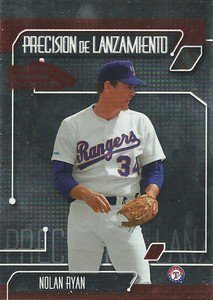 Nolan Ryan Donruss Baseball 2003 #PP4 Precision De Laanzamiento Texas Rangers Ca