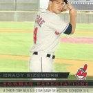 Grady Sizemore Bowman 2010 #BE46 Cleveland Indians MLB Trading Card