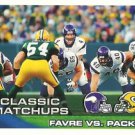 Brett Favre Topps Football 2010 #281 Favre vs Packers Minnesota Vikings Card.