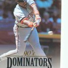Cecil Fielder Donruss Baseball 1993 #1 90s Dominators Detroit Tigers