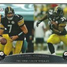 Ben Roethlisberger Willie Parker Topps Football 2009 Classic Combos Steelers