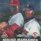 Bob Gibson Pedro Martinez Topps Chrome 2001 #TC4 Mound Marksmen Cardinals Redsox