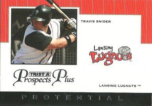 Travis Snider Tristar 2007 Prospects Plus Lansing Lugnuts Minor League #PT-TS