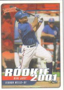 Upper Deck Victory 2001 Vernon Wells RC #560 Toronto Blue Jays