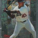Raul Mondesi Topps Baseball 1996 #M-14 Los Angeles Dodgers Power and Speed Card