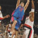 2003-04 Fleer Ultra Basketball #42 Mehmet Okur Detroit Pistons