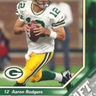 Aaron Rodgers Upper Deck 2009 #169 Draft History Green Bay Packers