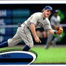 Topps  Baseball  2012 #550 Ian Kinsler Texas Rangers