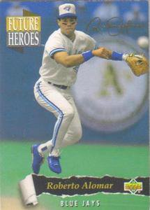 1993 Upper Deck Roberto Alomar #55 Future Heroes Card