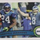 Seattle Seahawks Topps Football 2011 #137 Team Card