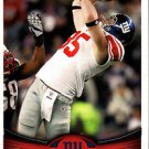 Topps Football Card 2012 #116 Jake Ballard New York Giants