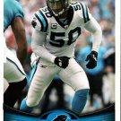 Topps Football Card 2012 #241 James Anderson Carolina Panthers