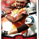 Topps Football Card 2012 #396 Adrian Clayborn Tampa Bay Buccaneers
