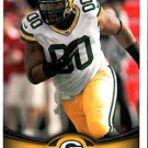 Topps Football Card 2012 #139 Jerel Worthy Green Bay Packers Rookie Card