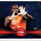 Topps Football Card 2012 #51 Gerell Robinson Denver Broncos Rookie Card