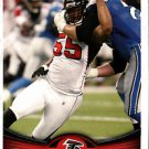 Topps Football Card 2012 #144 John Abraham Atlanta Falcons