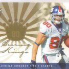 2006 Fleer Ultra Football Jeremy Shockey #SK-JS New York Giants Insert Card
