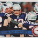 New England Patriots Topps Football 2011 #346 Team Card