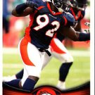 Topps Football Card 2012 #331 Elvis Dumervil Denver Broncos