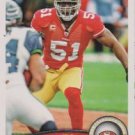 Takeo Spikes Topps Football 2011 #252 San Francisco 49ers