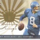 2006 Fleer Ultra Football Matt Hasselbeck #SK-MA Insert Card