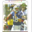 Topps Football 2005 50th Anniversary #318 Peyton Manning Colts League Leaders