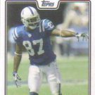 Topps Football 2008 #292 Reggie Wayne League Leaders