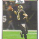 Topps Football 2008 #287 Drew Brees Saints League Leaders